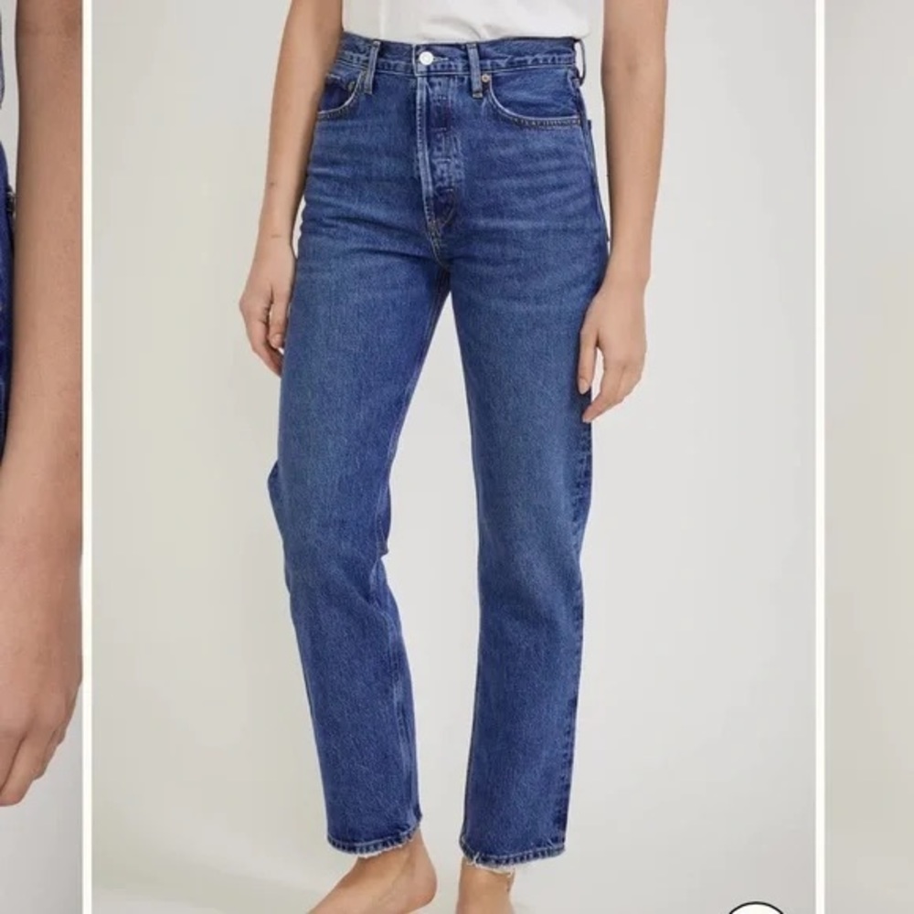 Primark Jeans Vintage Style High Waist Straight Leg Mom Zip Fly 4